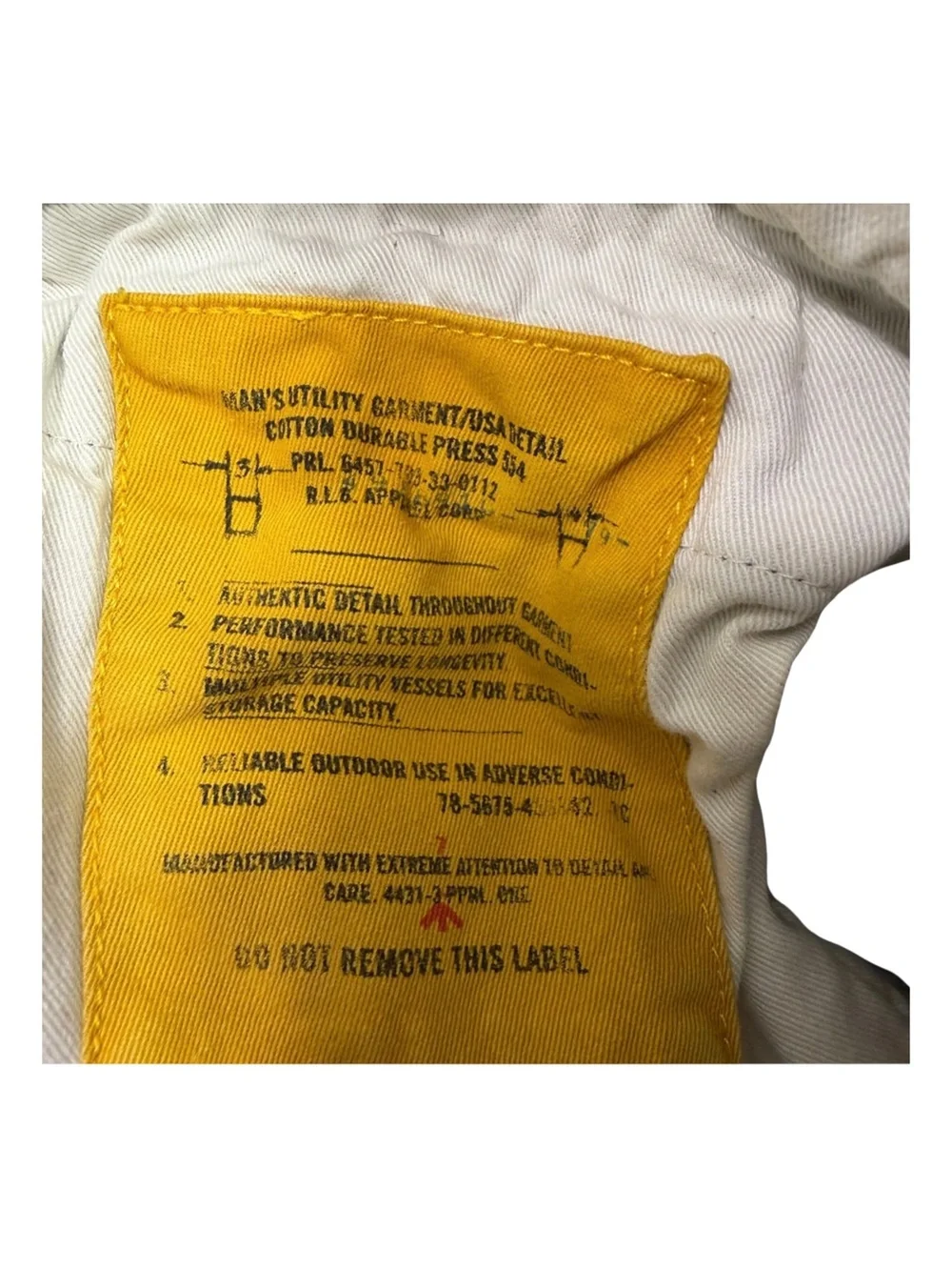 MASSIVE PRICE GOUGE 🚨‼️ Polo Ralph Lauren Vintage Gray Cargo Pants - Picture 6 of 6